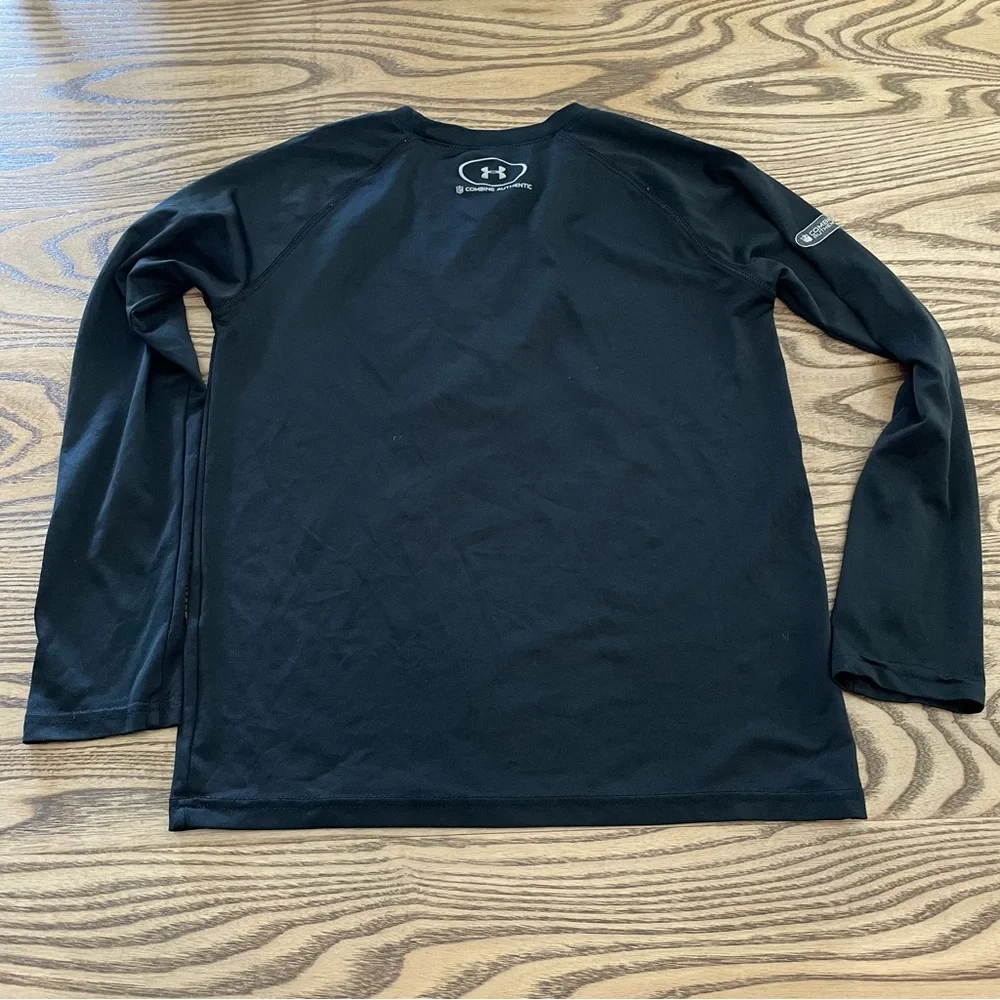 Under Armour Combine Authentic Heat Gear Long Sleeve‎ Shirt Carolina Panthers